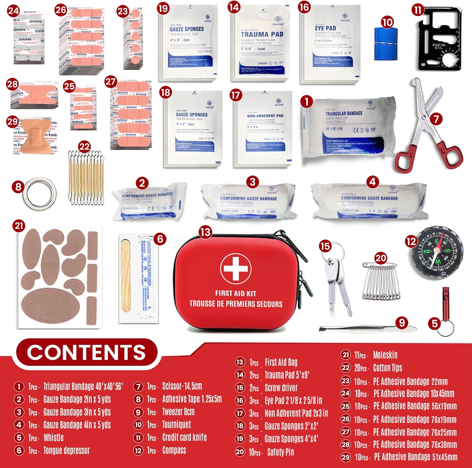 Trousse de premiers soins
